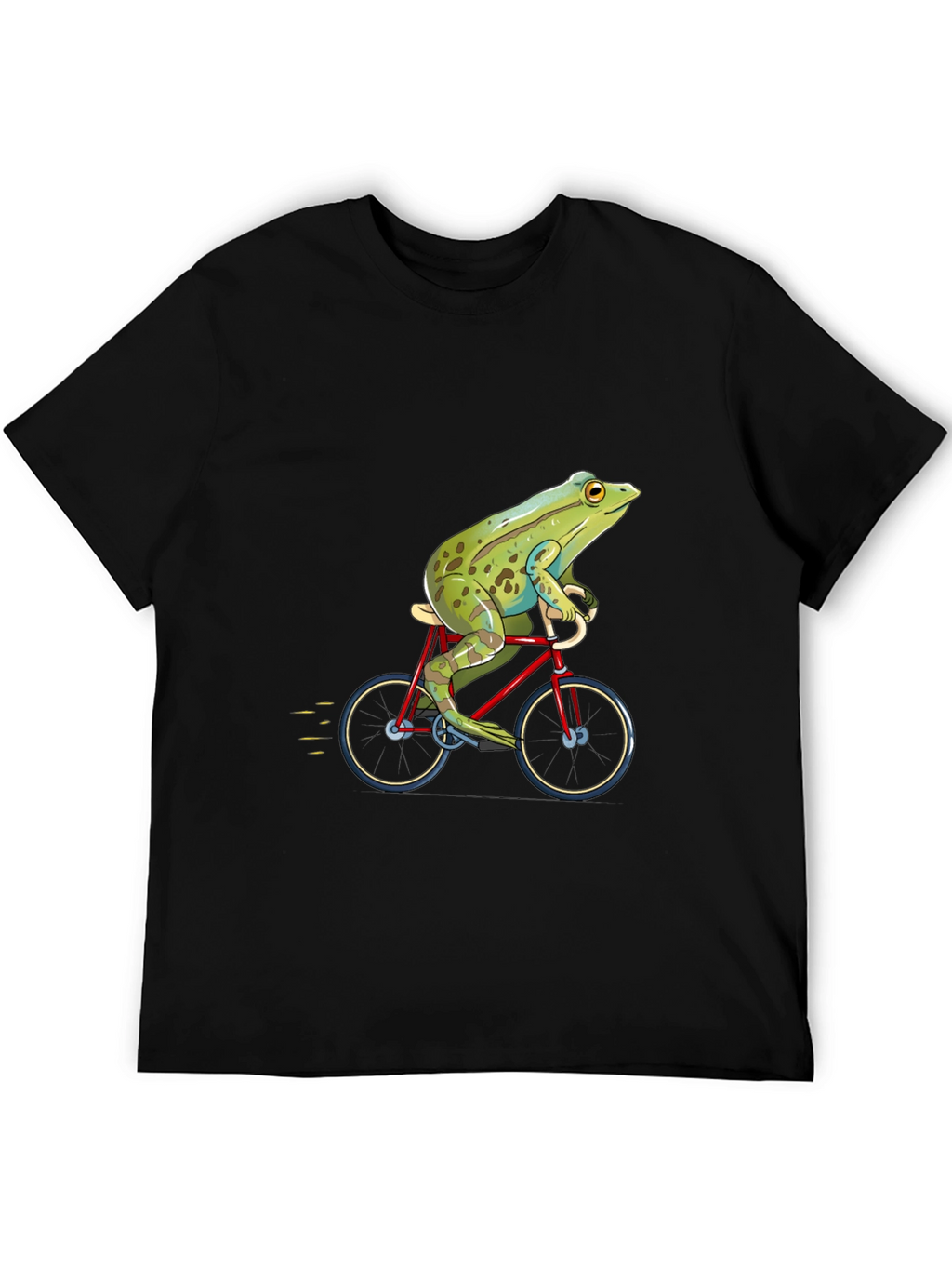 Frog on Bike Graphic Tee