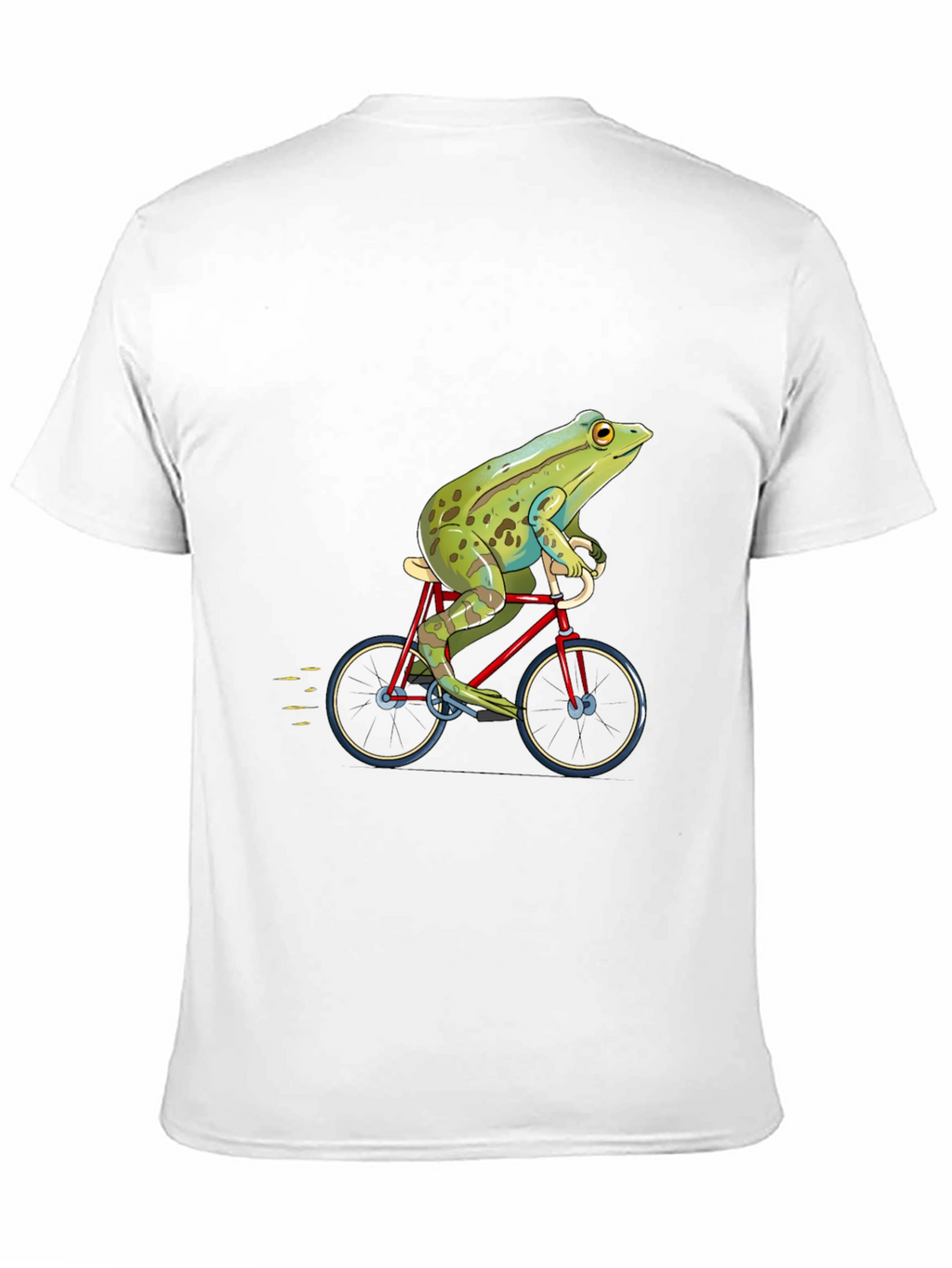 Frog on Bike Graphic Tee