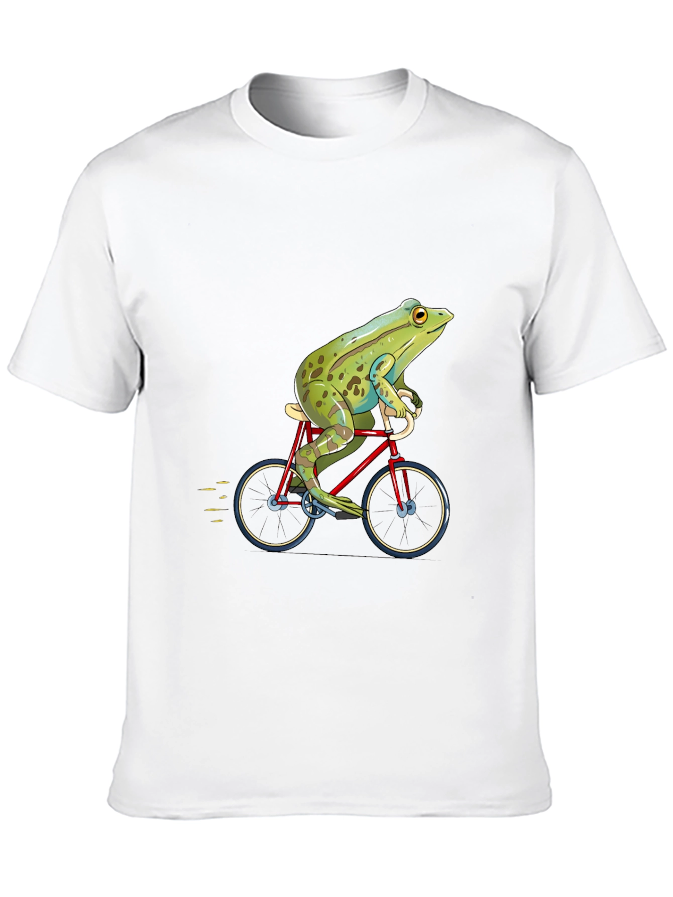 Frog on Bike Graphic Tee