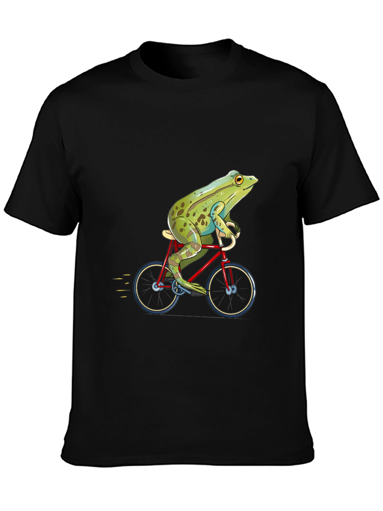 Frog on Bike Graphic Tee