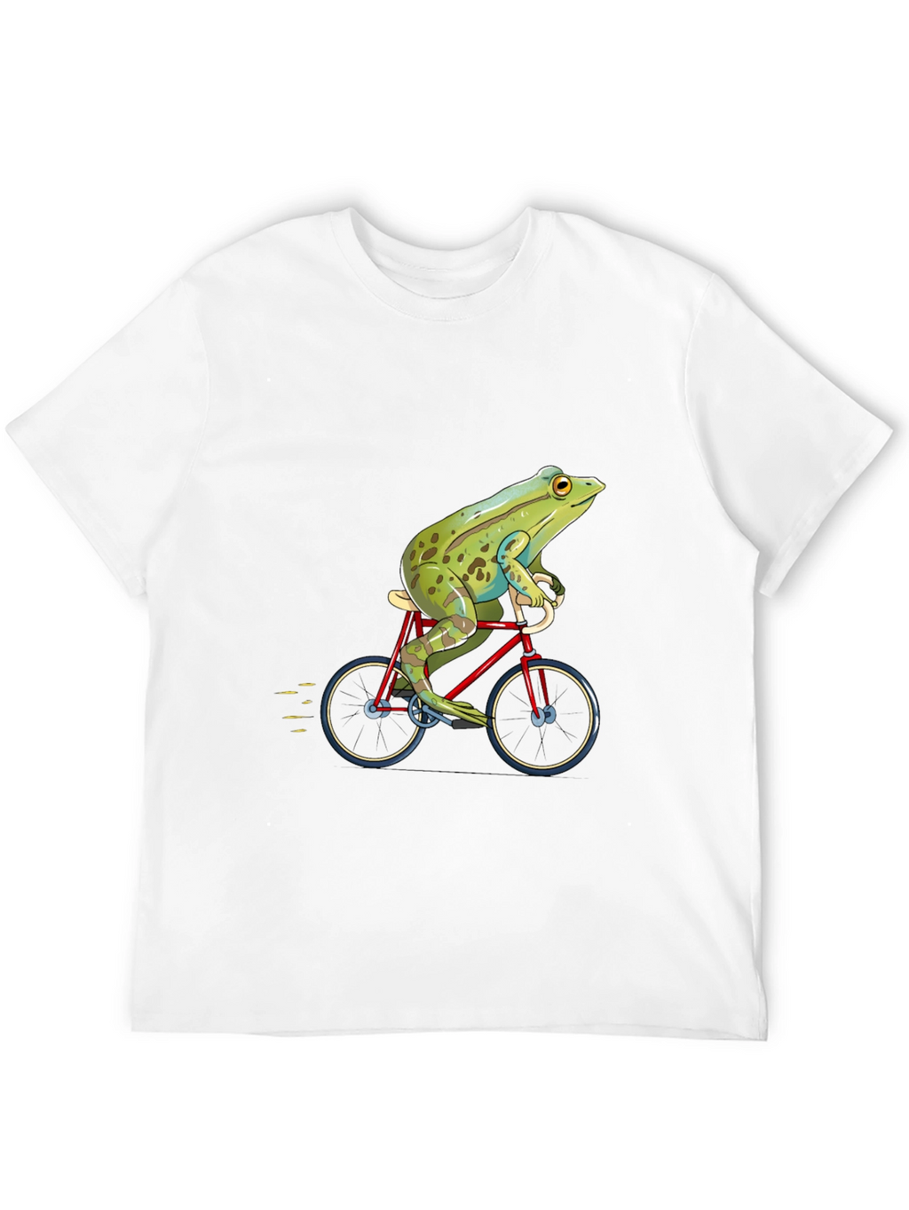 Frog on Bike Graphic Tee
