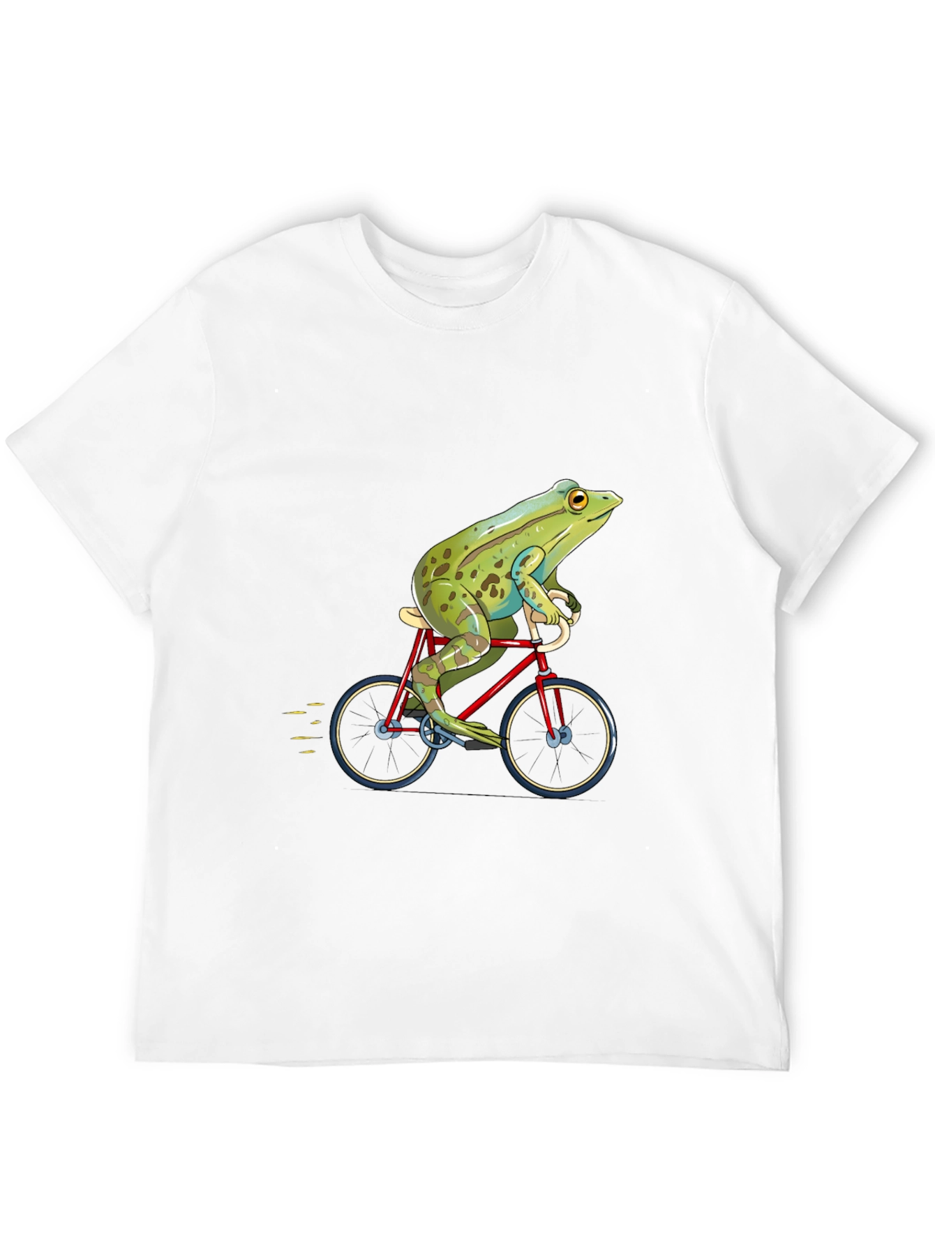 Frog on Bike Graphic Tee