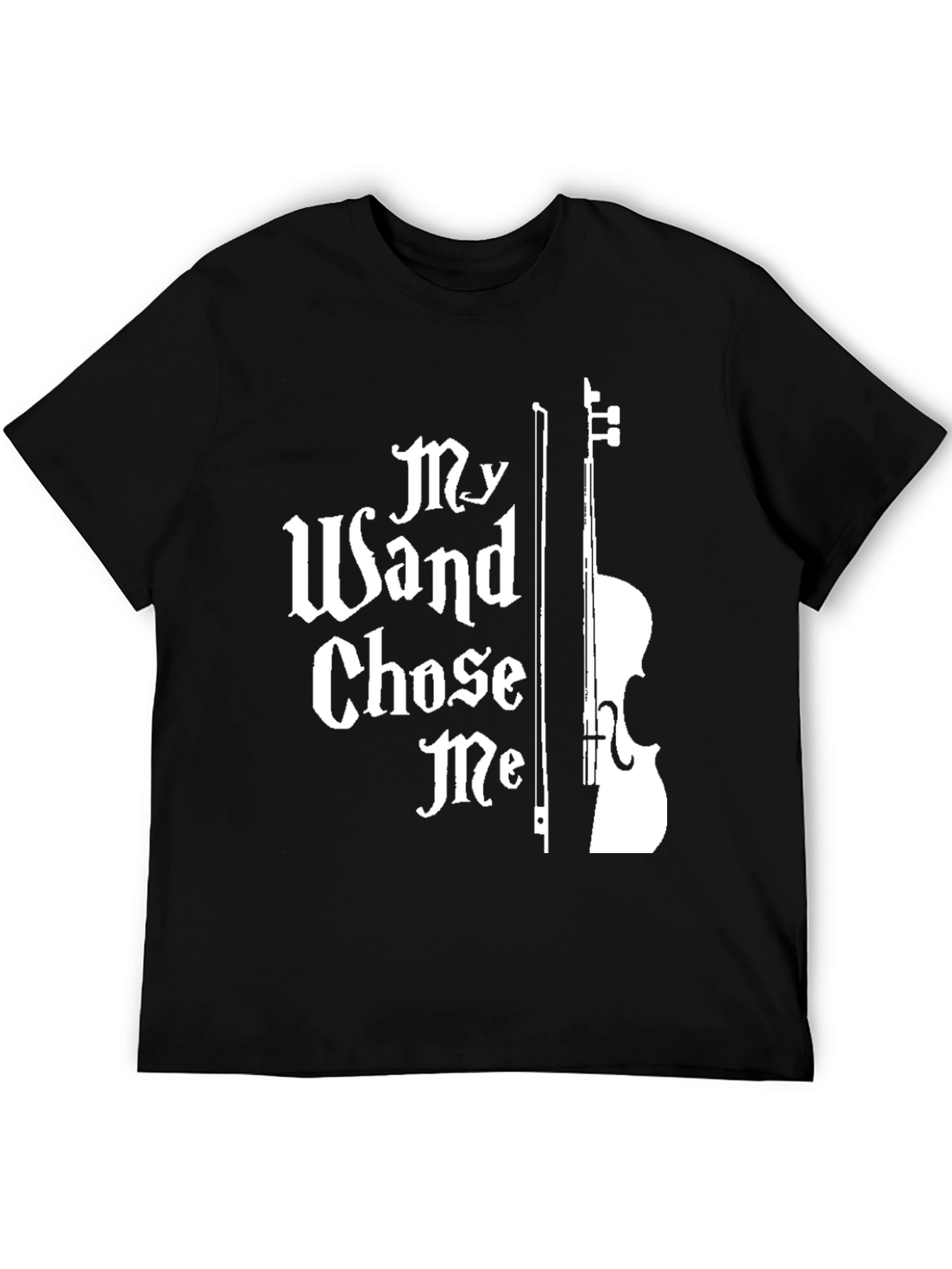 My Wand Chose Me Music T-Shirt