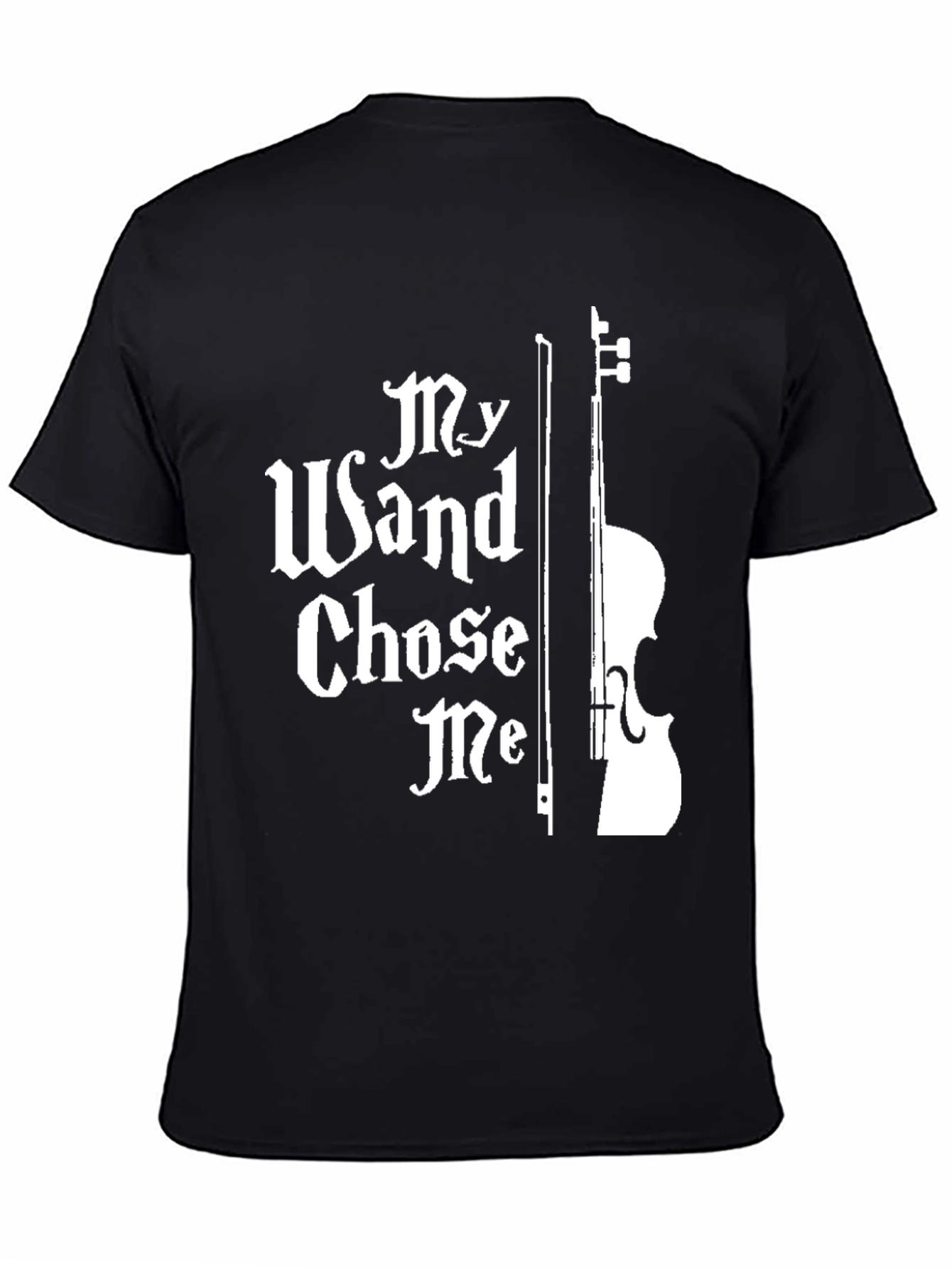 My Wand Chose Me Music T-Shirt