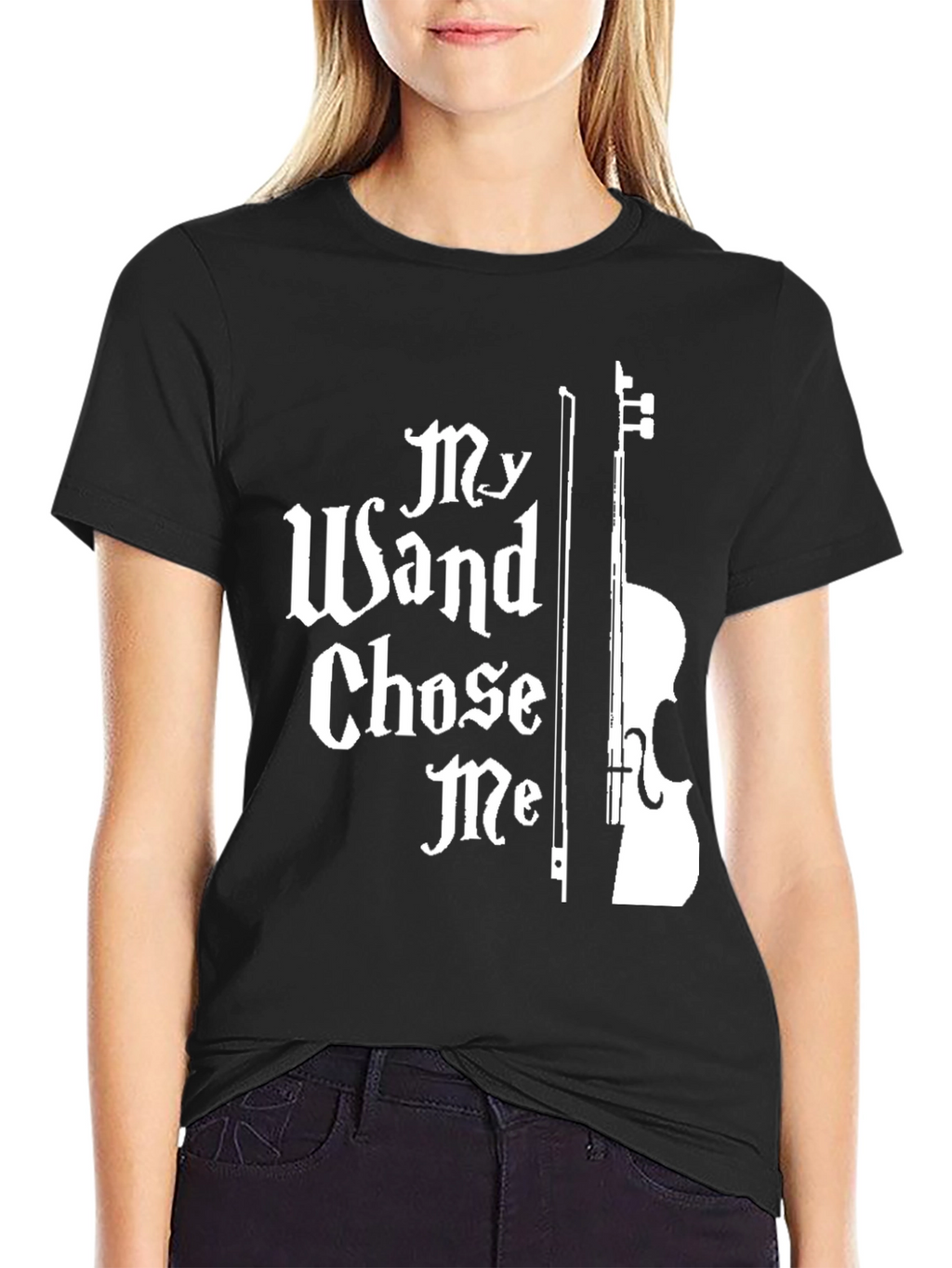 My Wand Chose Me Music T-Shirt