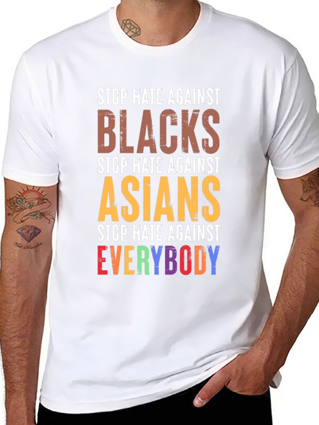 Stop Hate Against Everybody T-Shirt