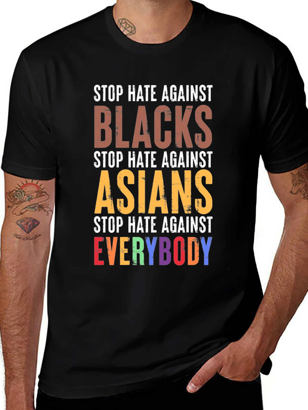 Stop Hate Against Everybody T-Shirt