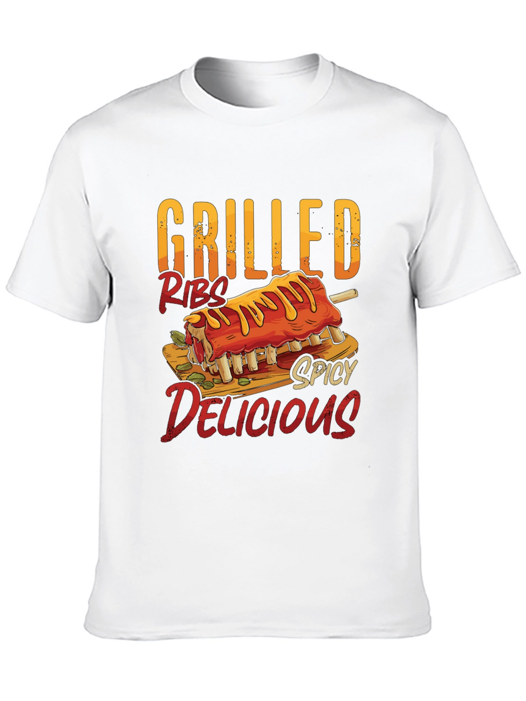 Grilled Ribs Spicy Delicious T-Shirt - Food Lover