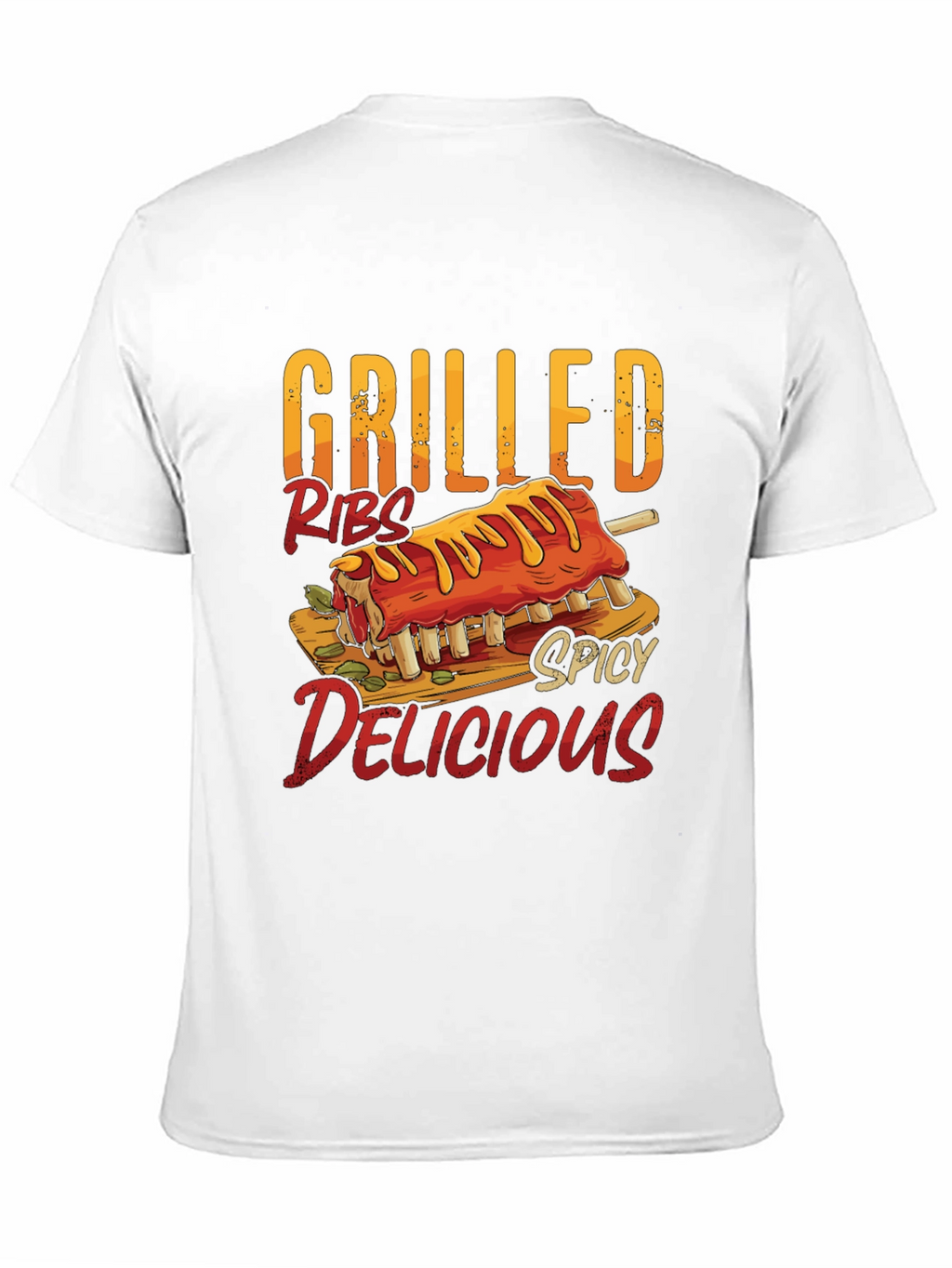 Grilled Ribs Spicy Delicious T-Shirt - Food Lover