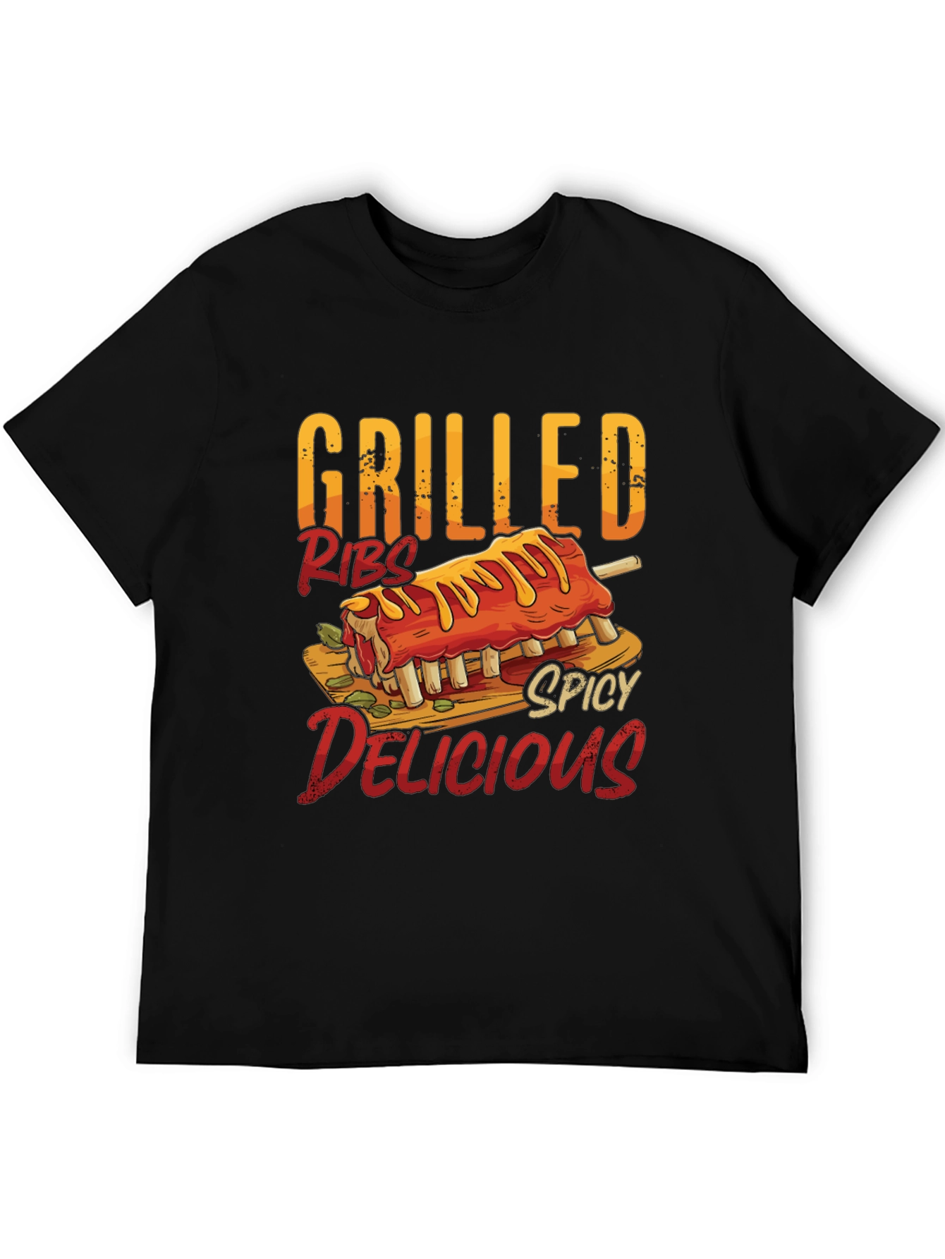 Grilled Ribs Spicy Delicious T-Shirt - Food Lover