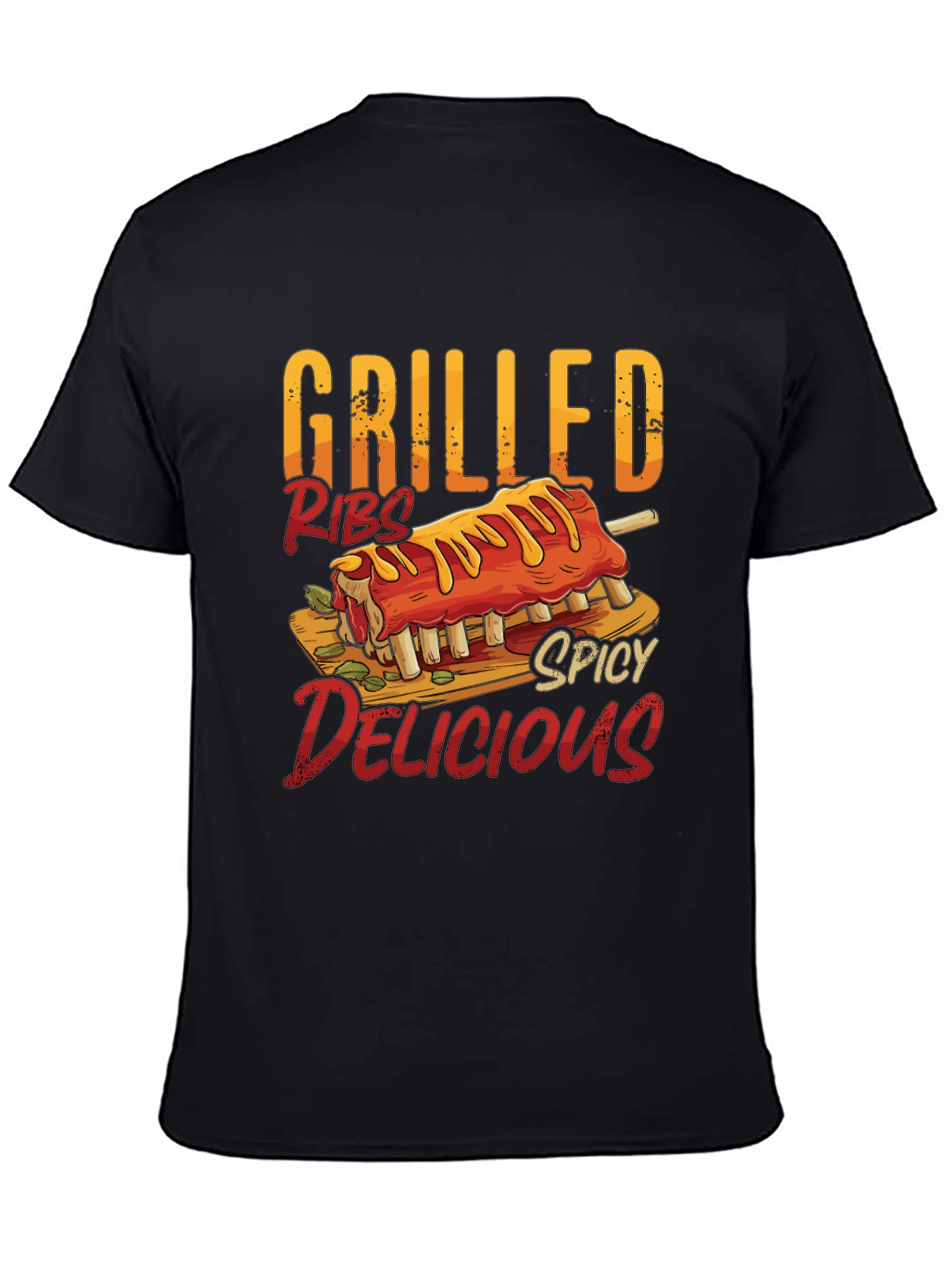 Grilled Ribs Spicy Delicious T-Shirt - Food Lover