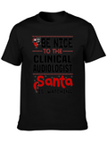 Clinical Audiologist Santa T-Shirt