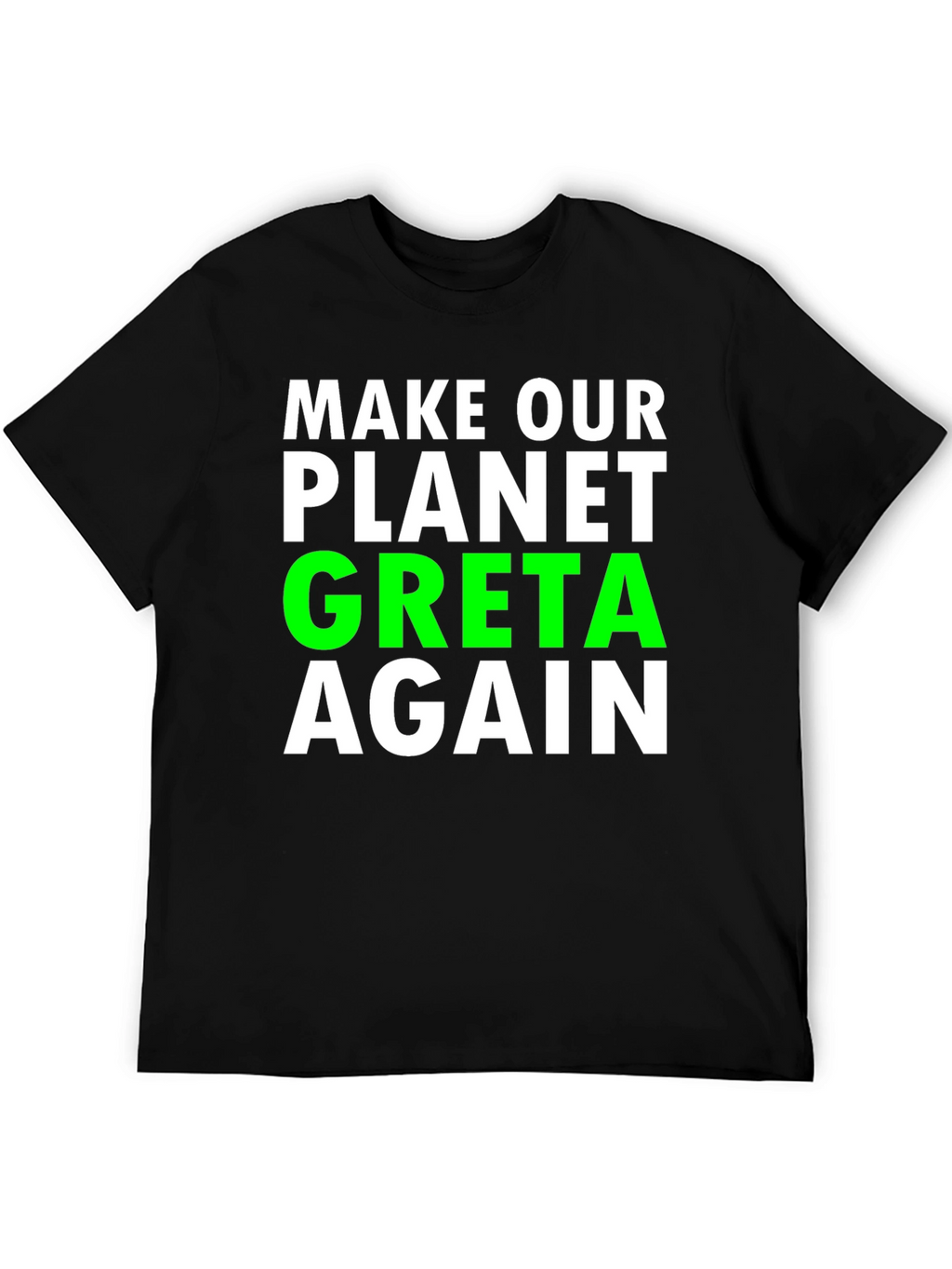Greta Planet T-Shirt - Environmental Awareness