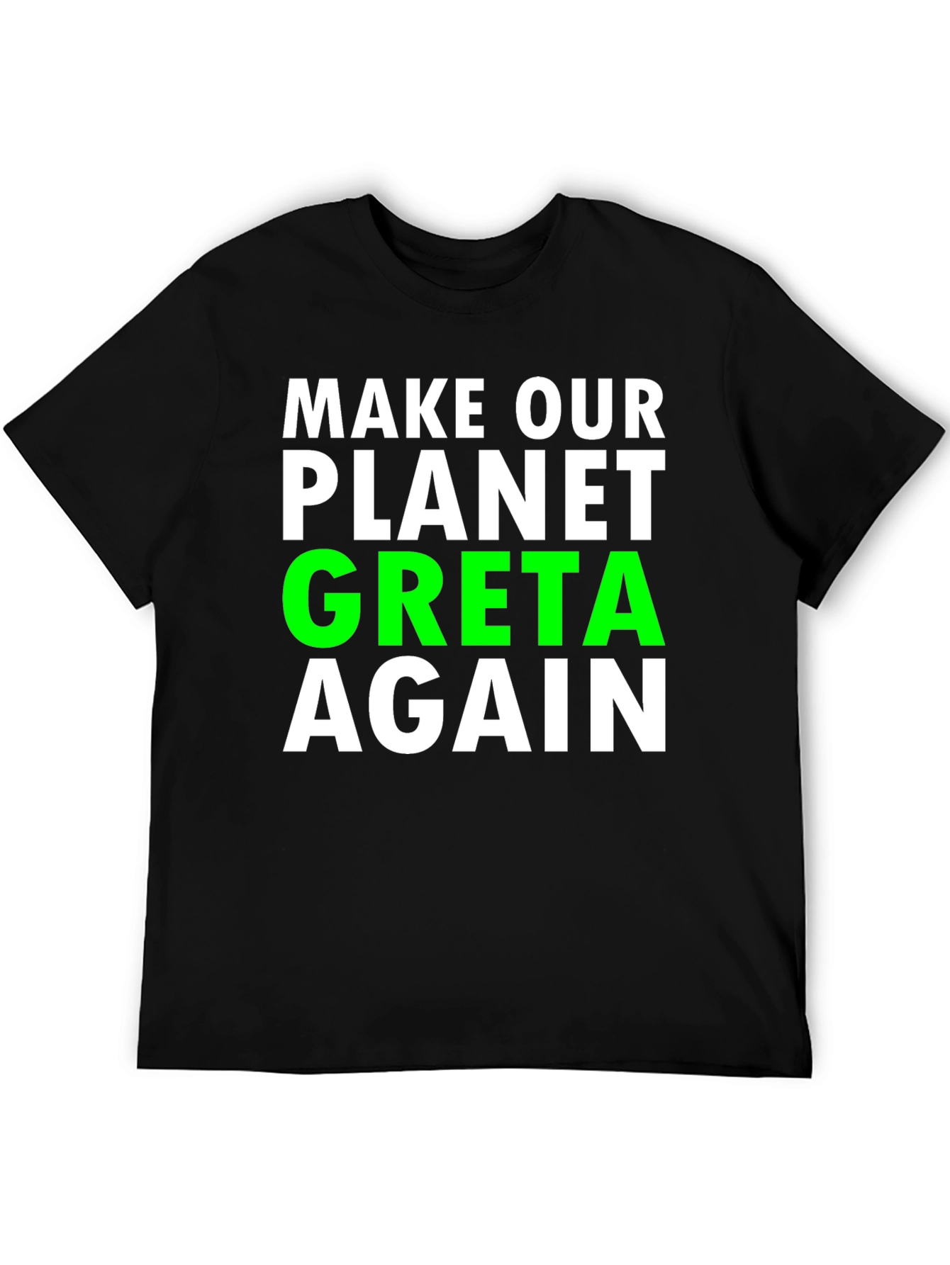 Greta Planet T-Shirt - Environmental Awareness