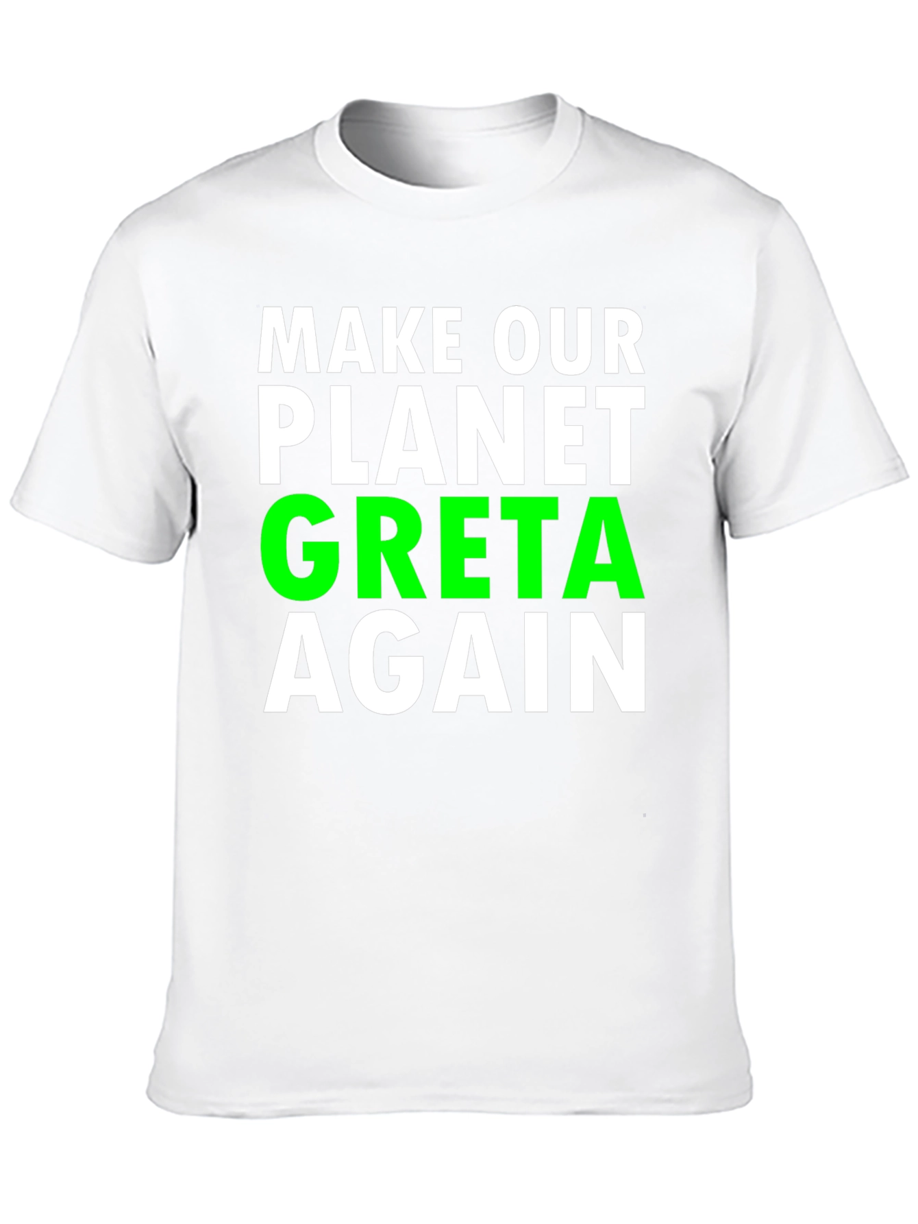 Greta Planet T-Shirt - Environmental Awareness