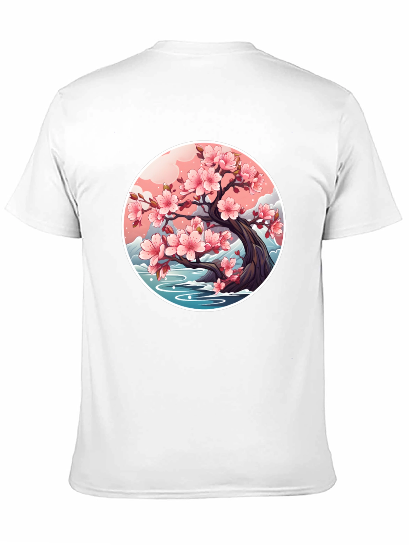 Sakura Blossom Tree Graphic T-Shirt - Unisex