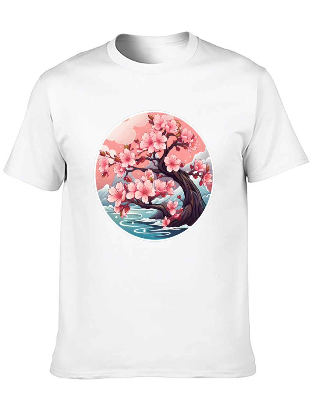 Sakura Blossom Tree Graphic T-Shirt - Unisex