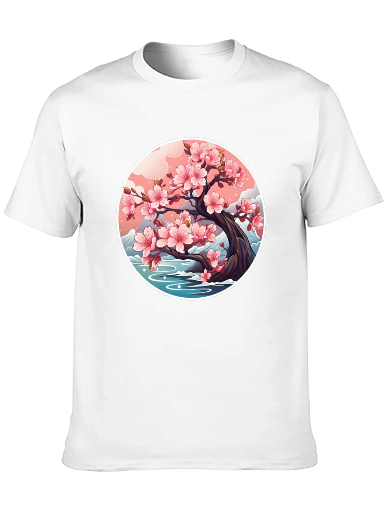Sakura Blossom Tree Graphic T-Shirt - Unisex