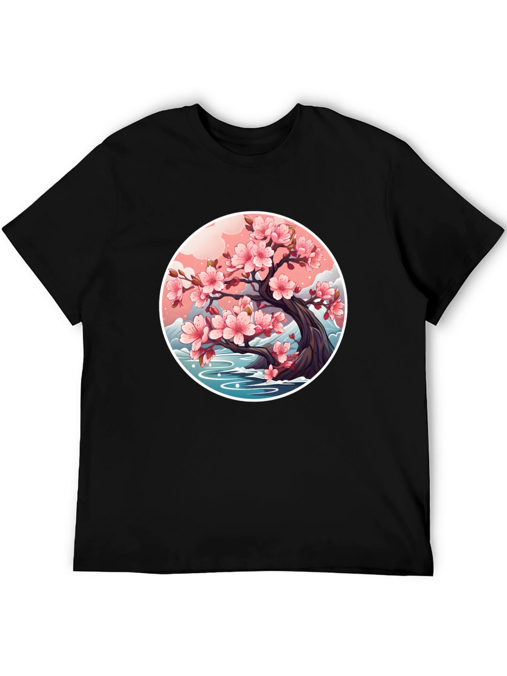 Sakura Blossom Tree Graphic T-Shirt - Unisex