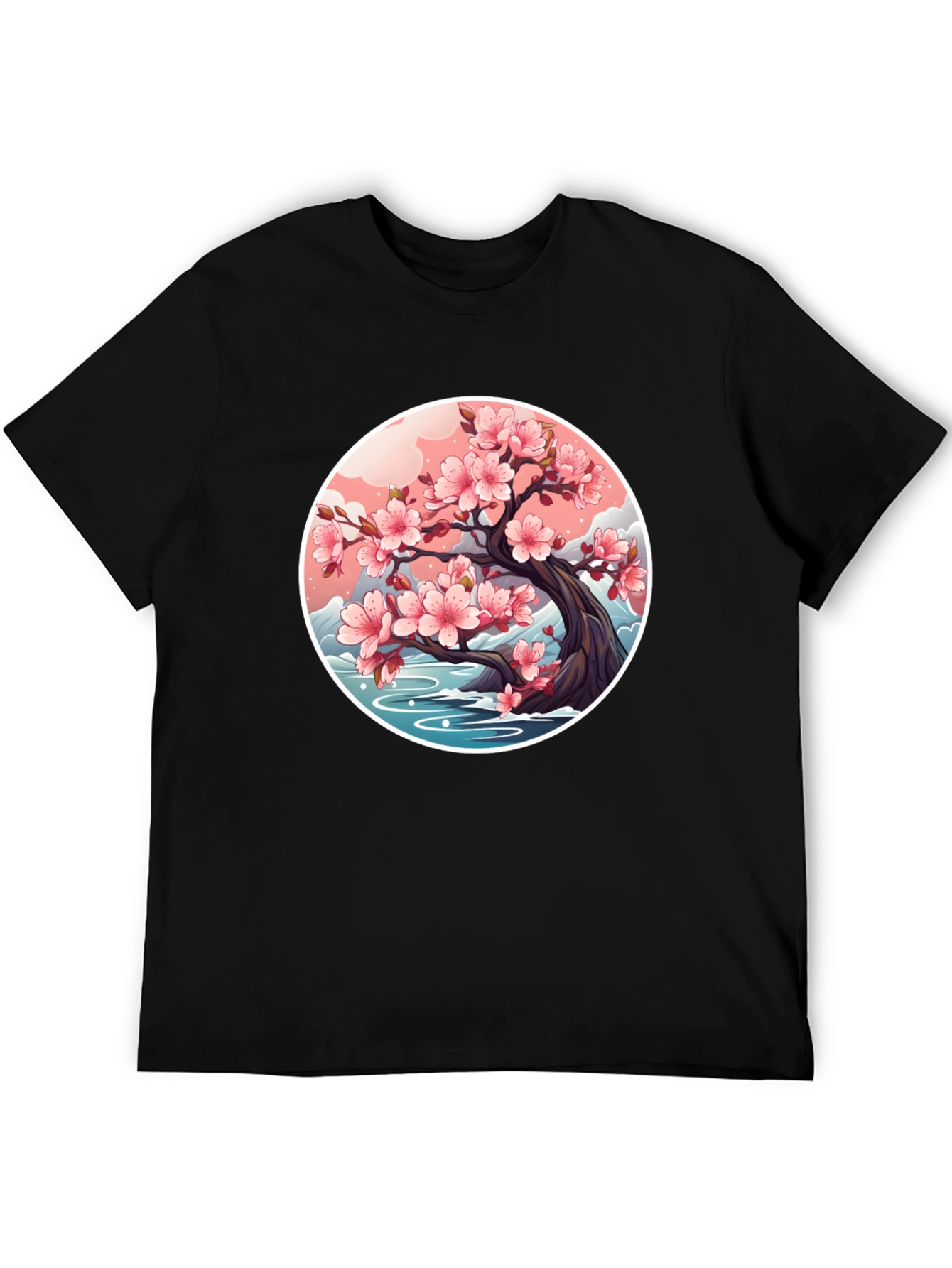 Sakura Blossom Tree Graphic T-Shirt - Unisex