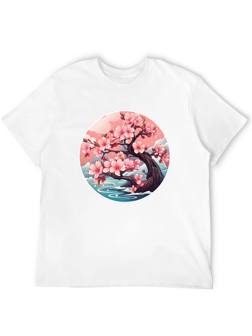 Sakura Blossom Tree Graphic T-Shirt - Unisex