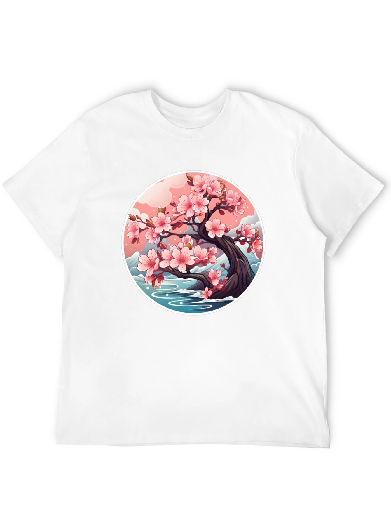 Sakura Blossom Tree Graphic T-Shirt - Unisex