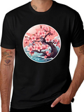 Sakura Blossom Tree Graphic T-Shirt - Unisex