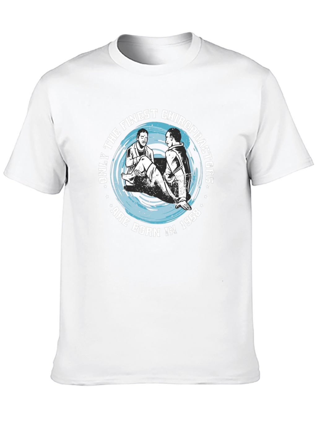 Chiropractor Born In 1968 Mens Graphic Tee