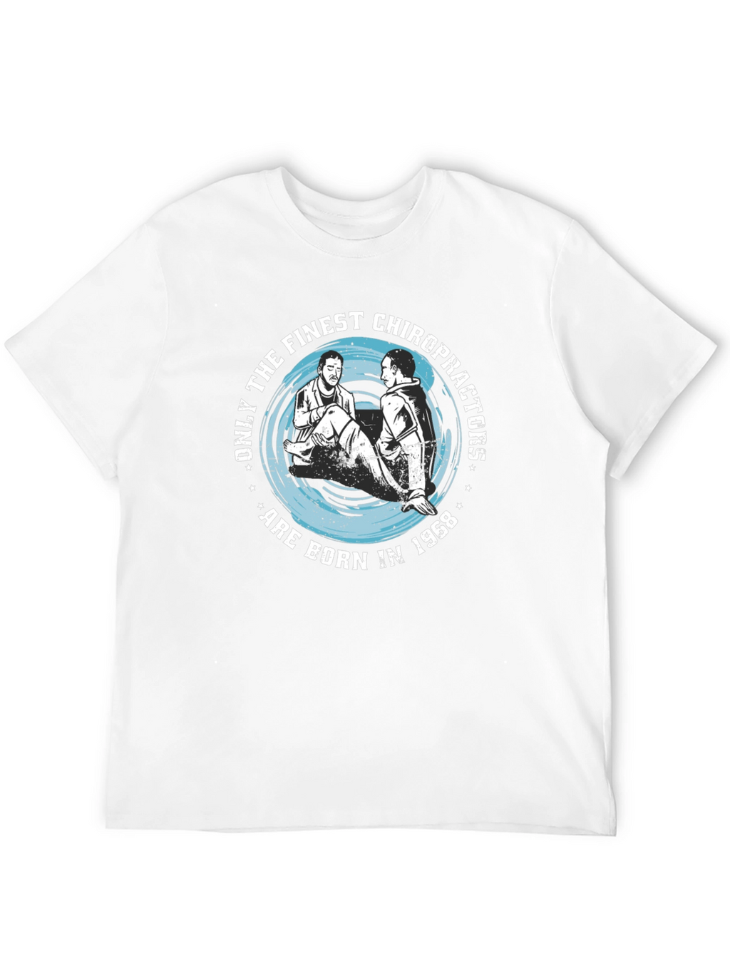 Chiropractor Born In 1968 Mens Graphic Tee