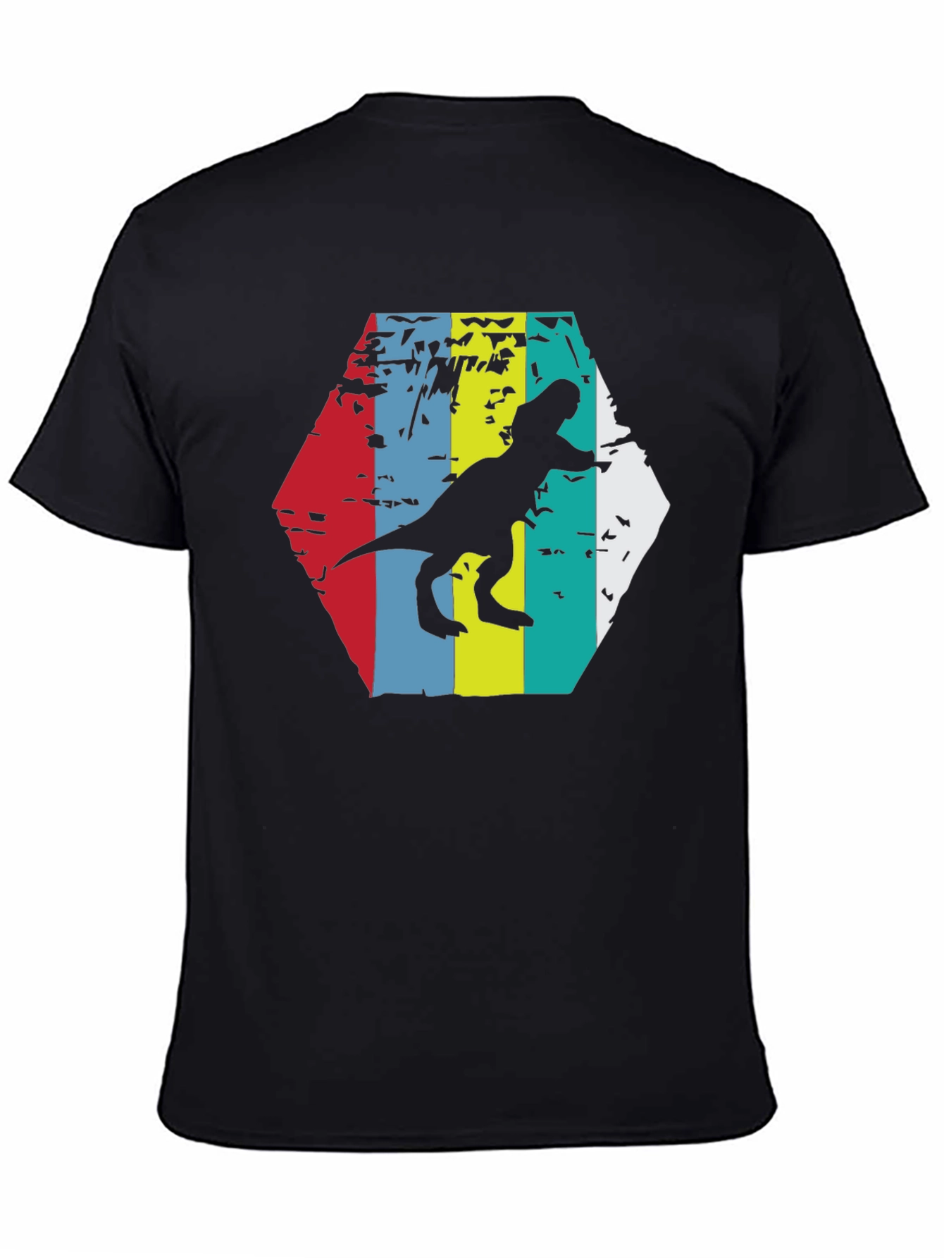 Retro Dinosaur Graphic Tee - Classic Style