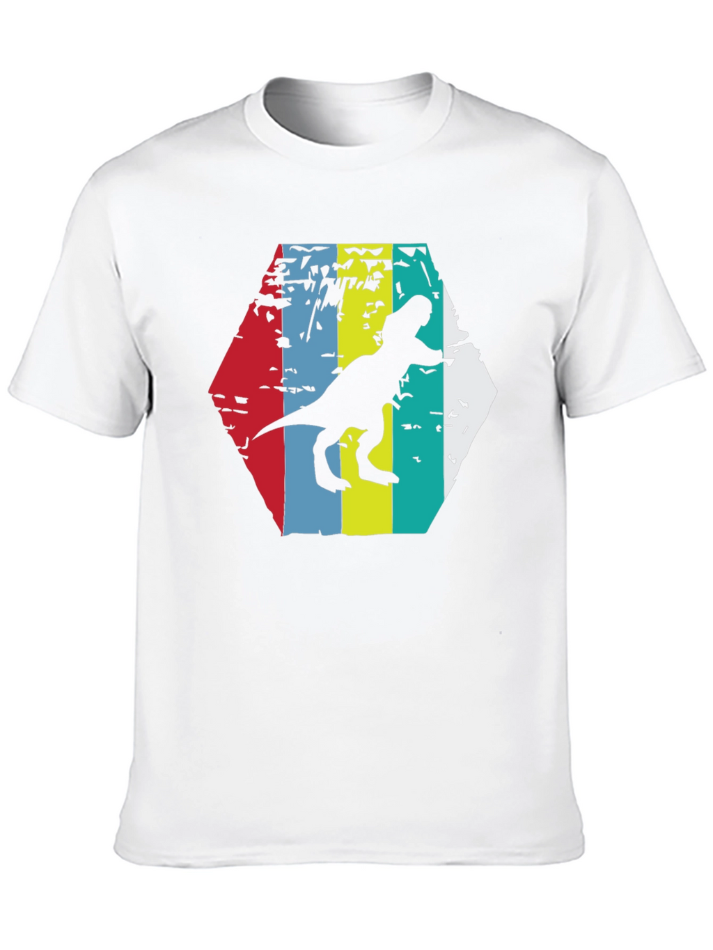 Retro Dinosaur Graphic Tee - Classic Style