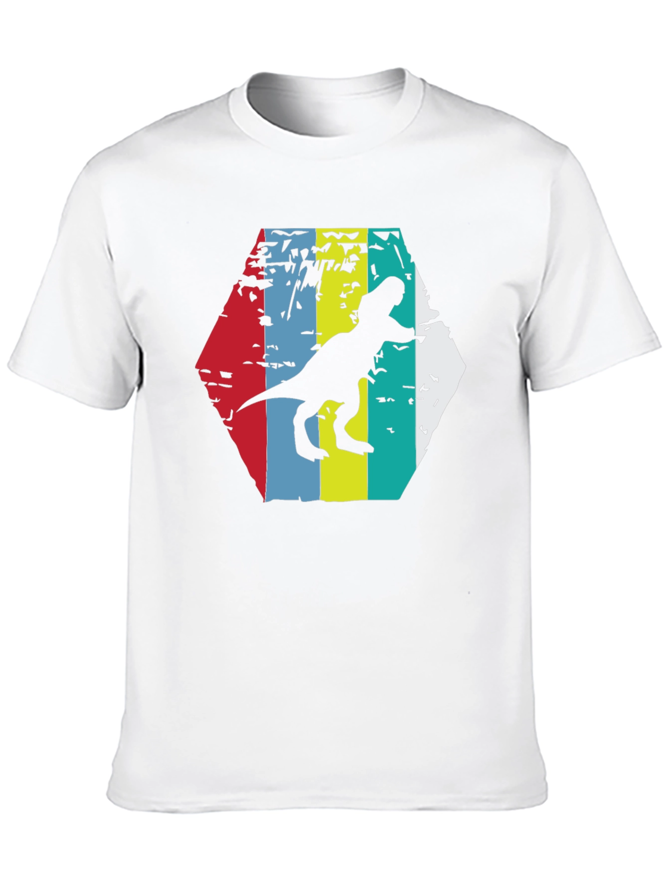 Retro Dinosaur Graphic Tee - Classic Style