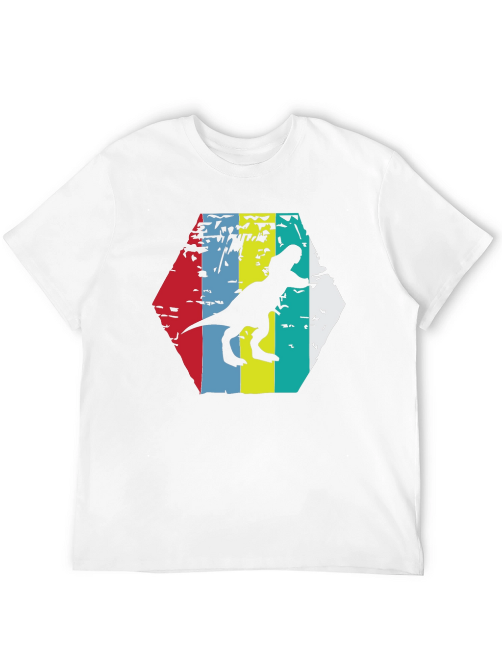 Retro Dinosaur Graphic Tee - Classic Style