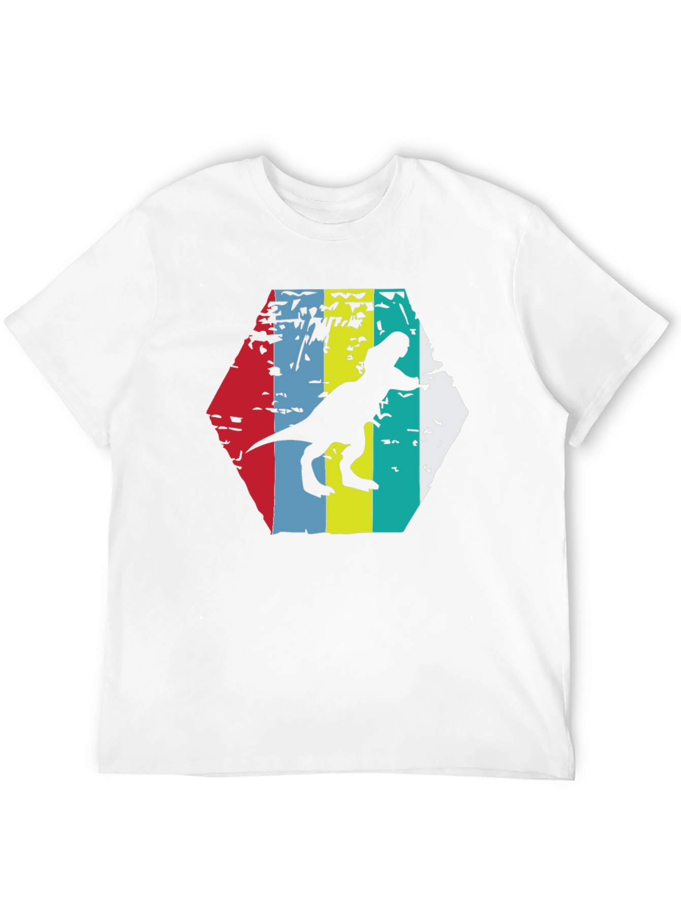 Retro Dinosaur Graphic Tee - Classic Style