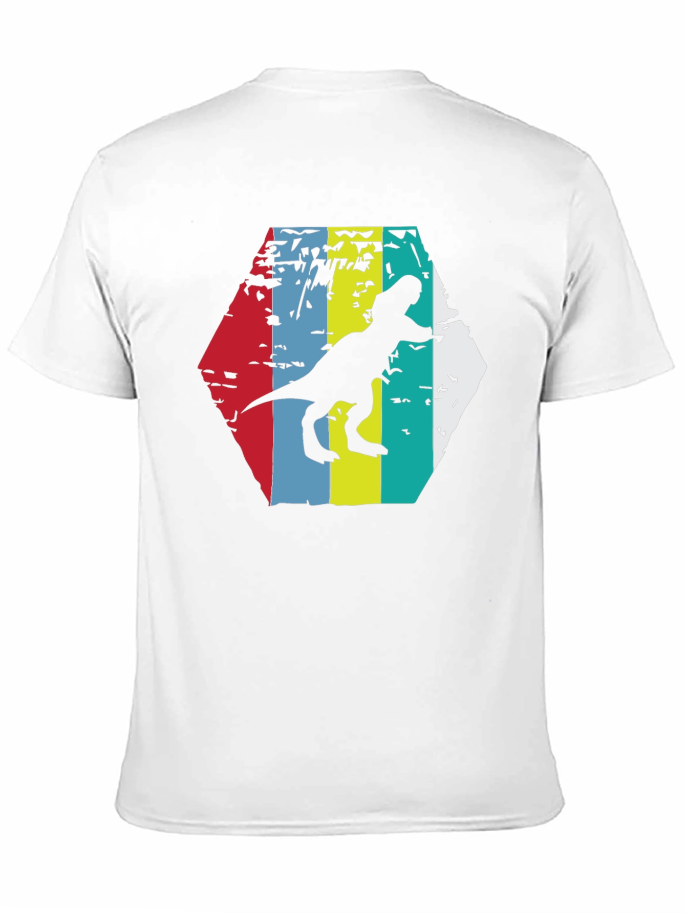Retro Dinosaur Graphic Tee - Classic Style