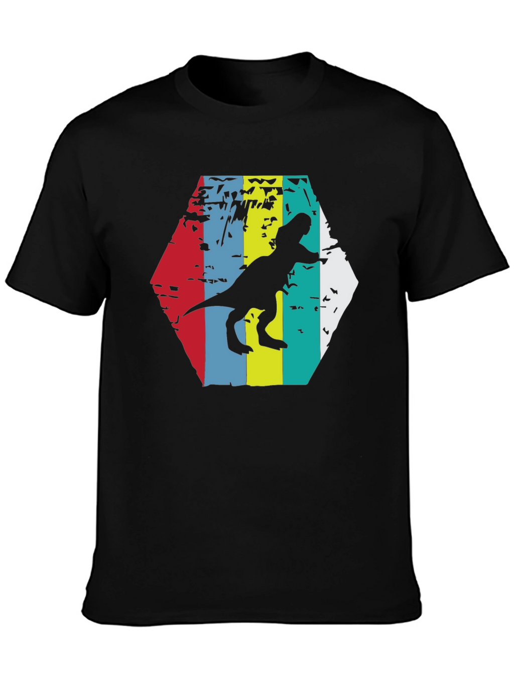 Retro Dinosaur Graphic Tee - Classic Style