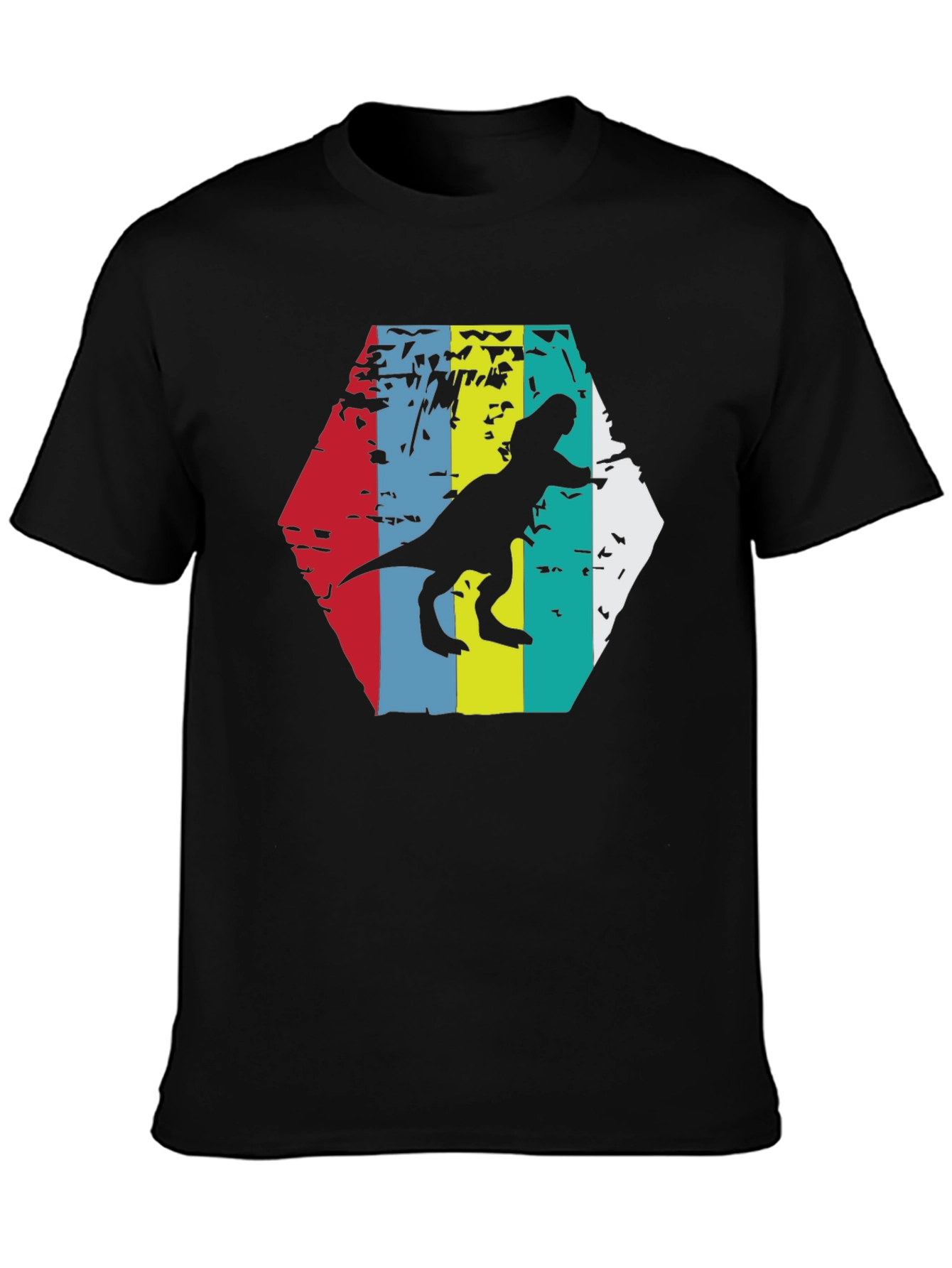 Retro Dinosaur Graphic Tee - Classic Style