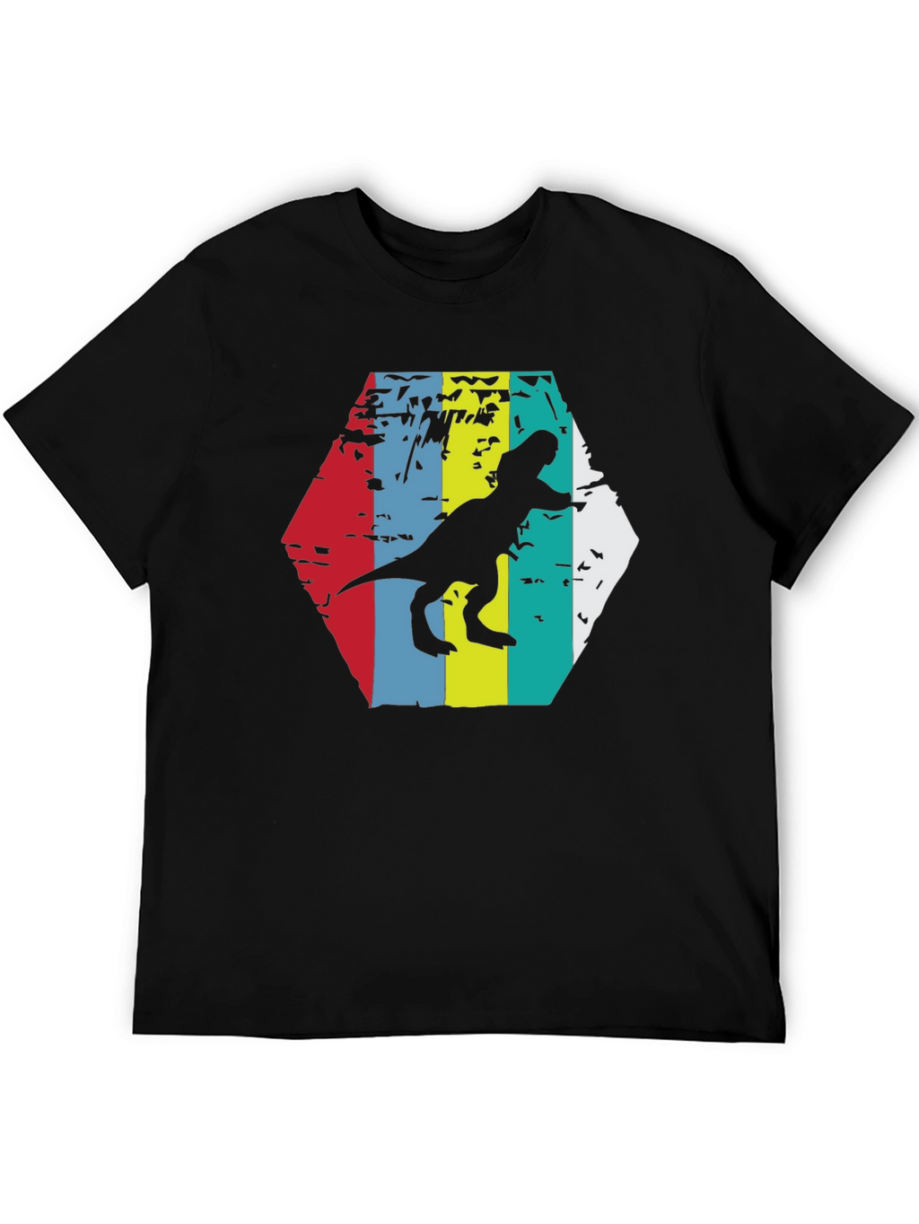 Retro Dinosaur Graphic Tee - Classic Style