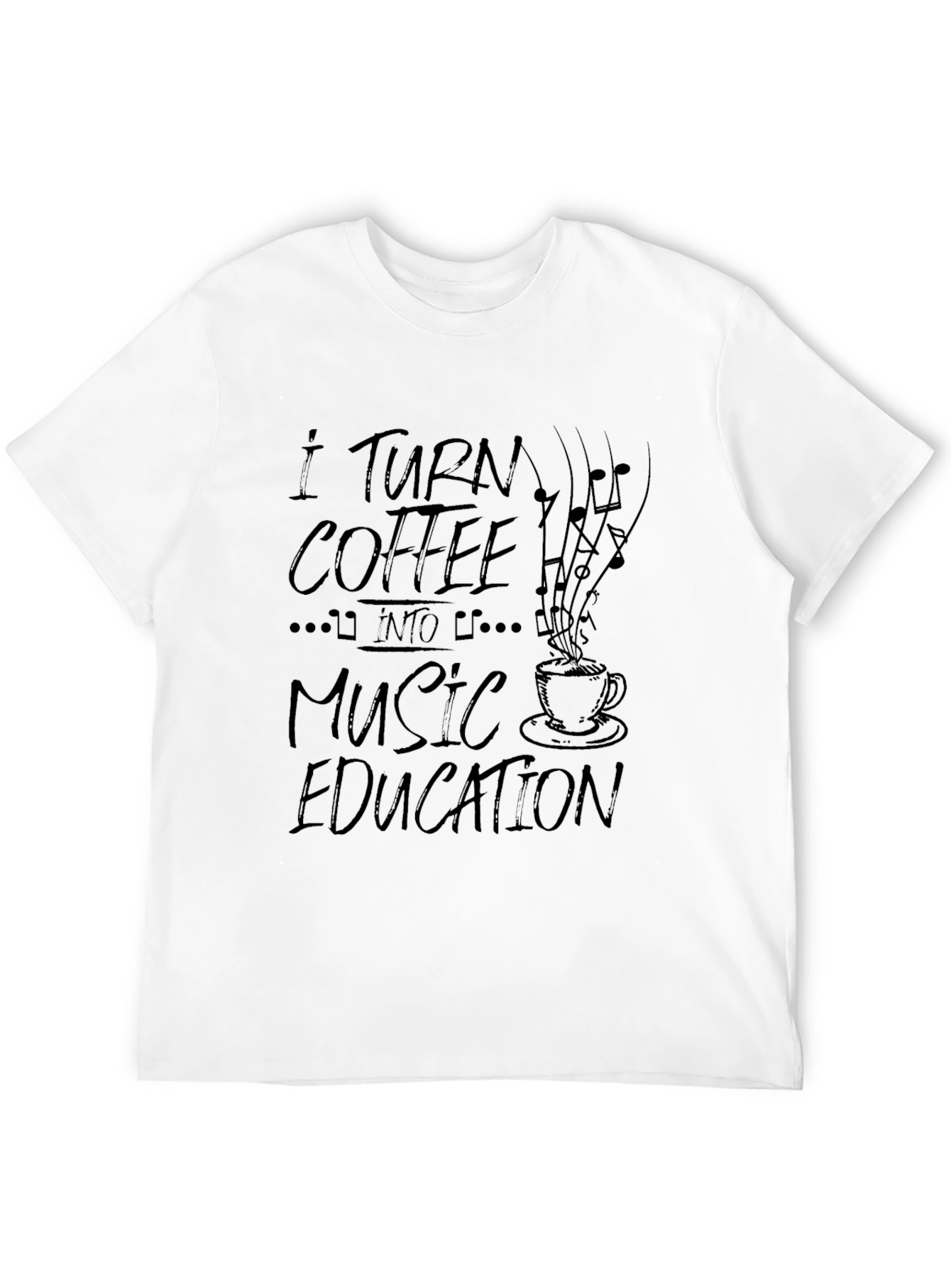 Music Teacher Coffee T-Shirt