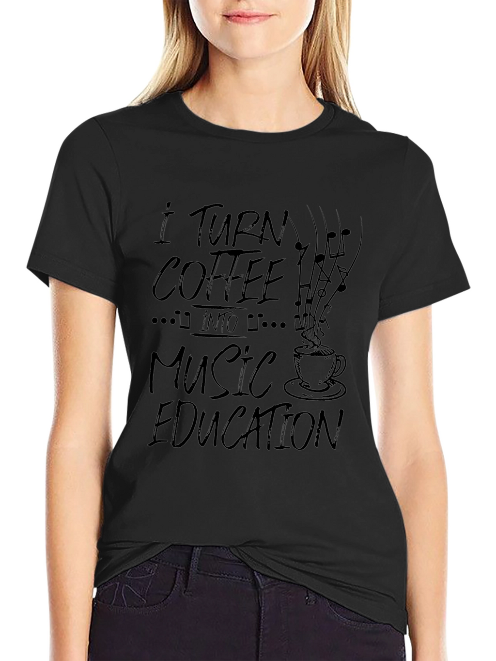 Music Teacher Coffee T-Shirt