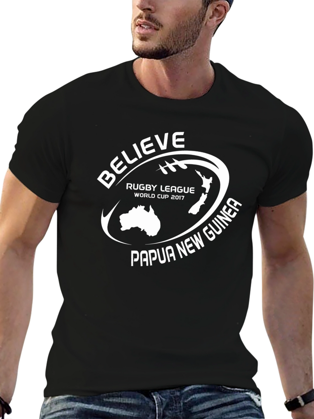 Believe Rugby League World Cup 2017 T-Shirt