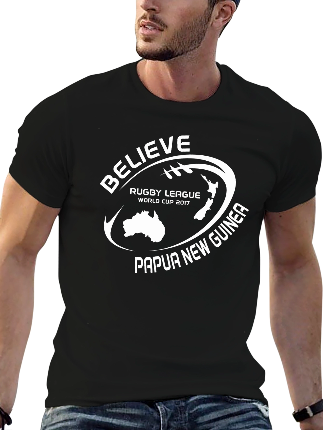 Believe Rugby League World Cup 2017 T-Shirt