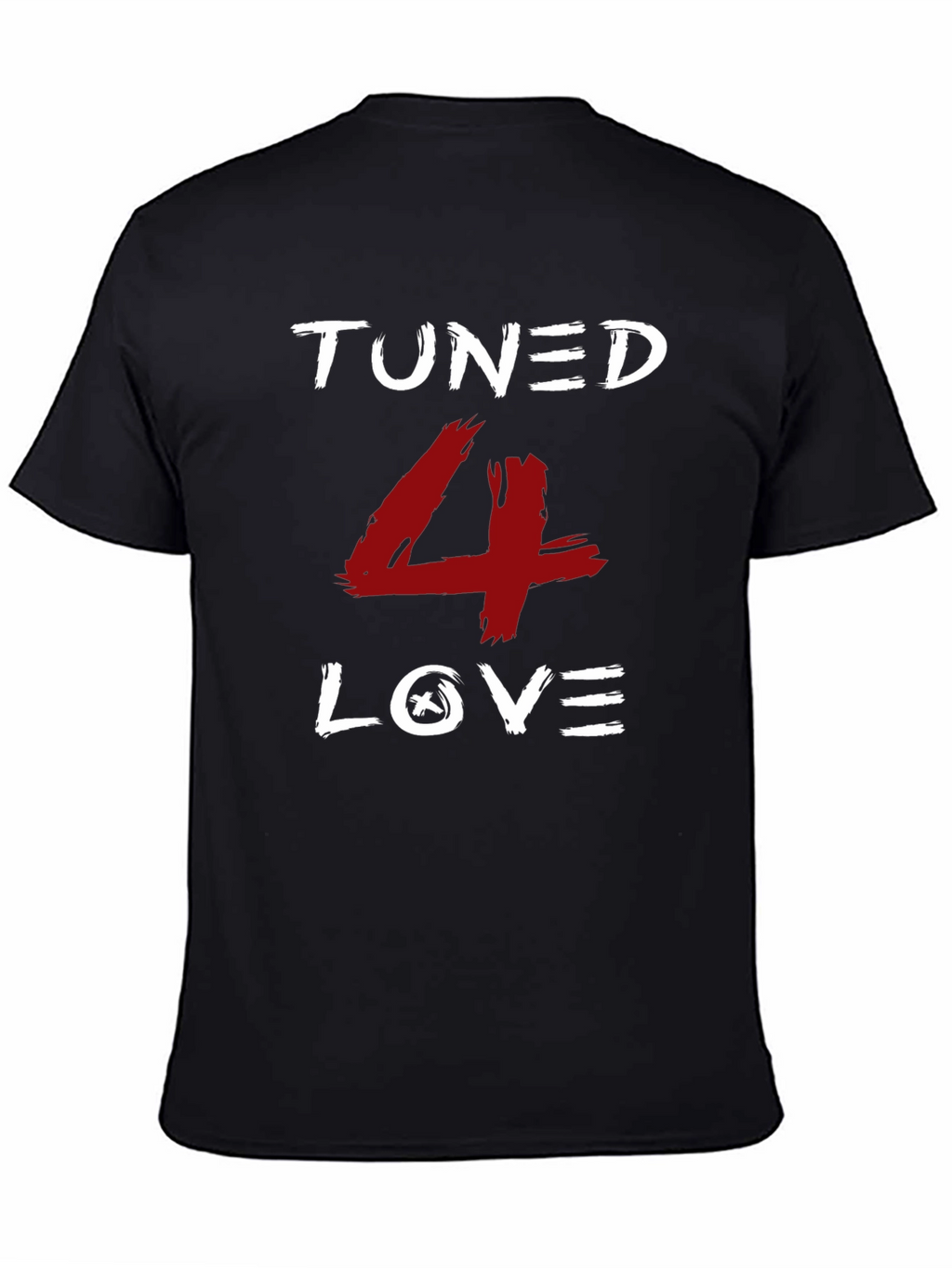 Tuned 4 Love Graphic Tee - Black