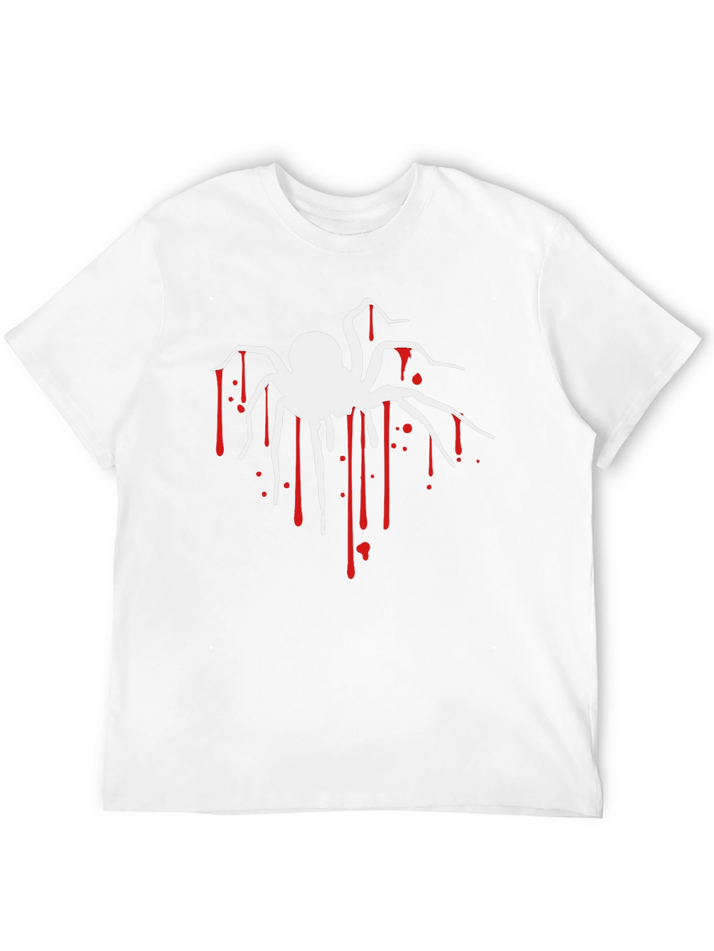 Creepy Spider Graphic Tee - Halloween T-Shirt