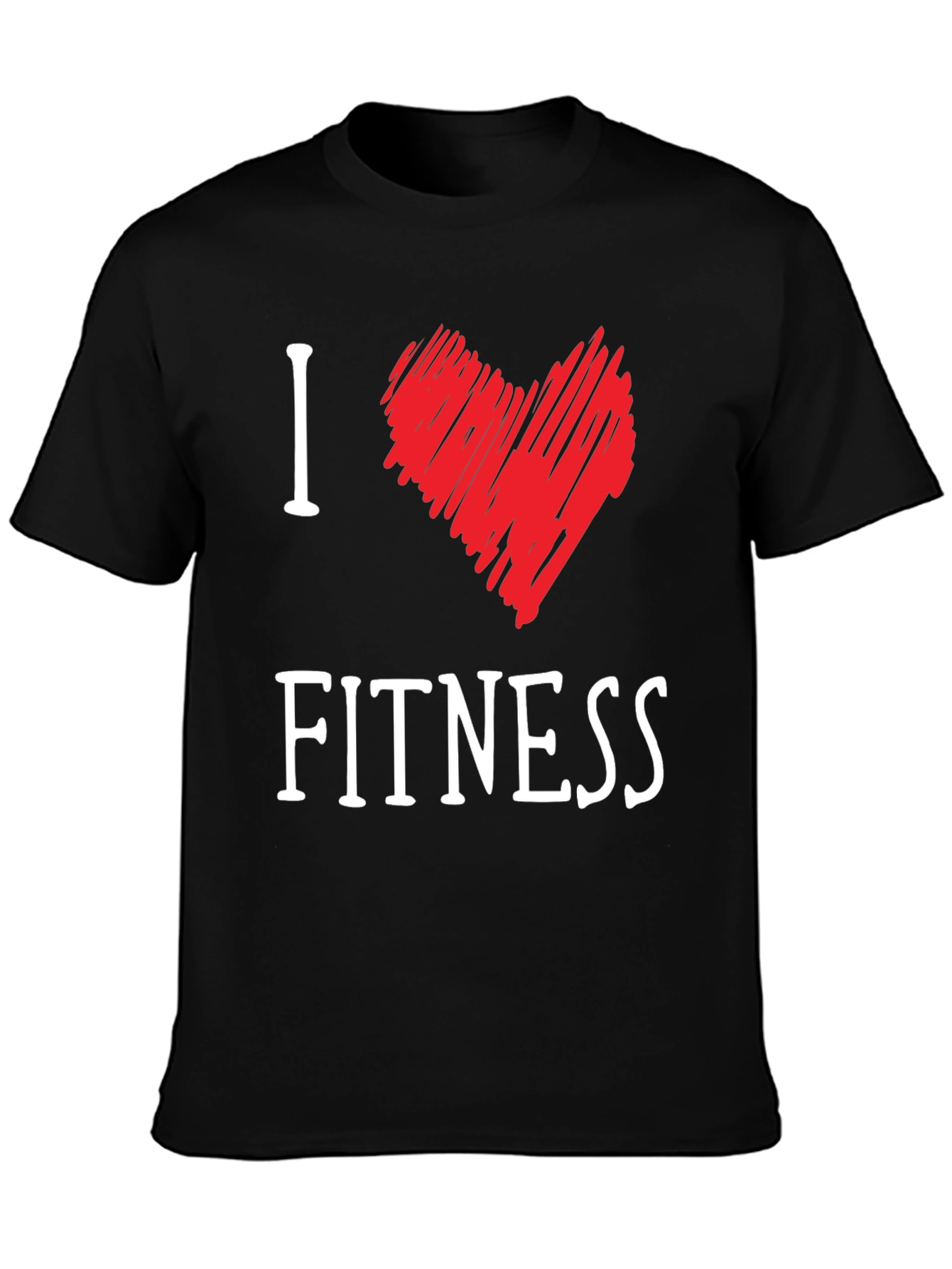 I Love Fitness Graphic Tee