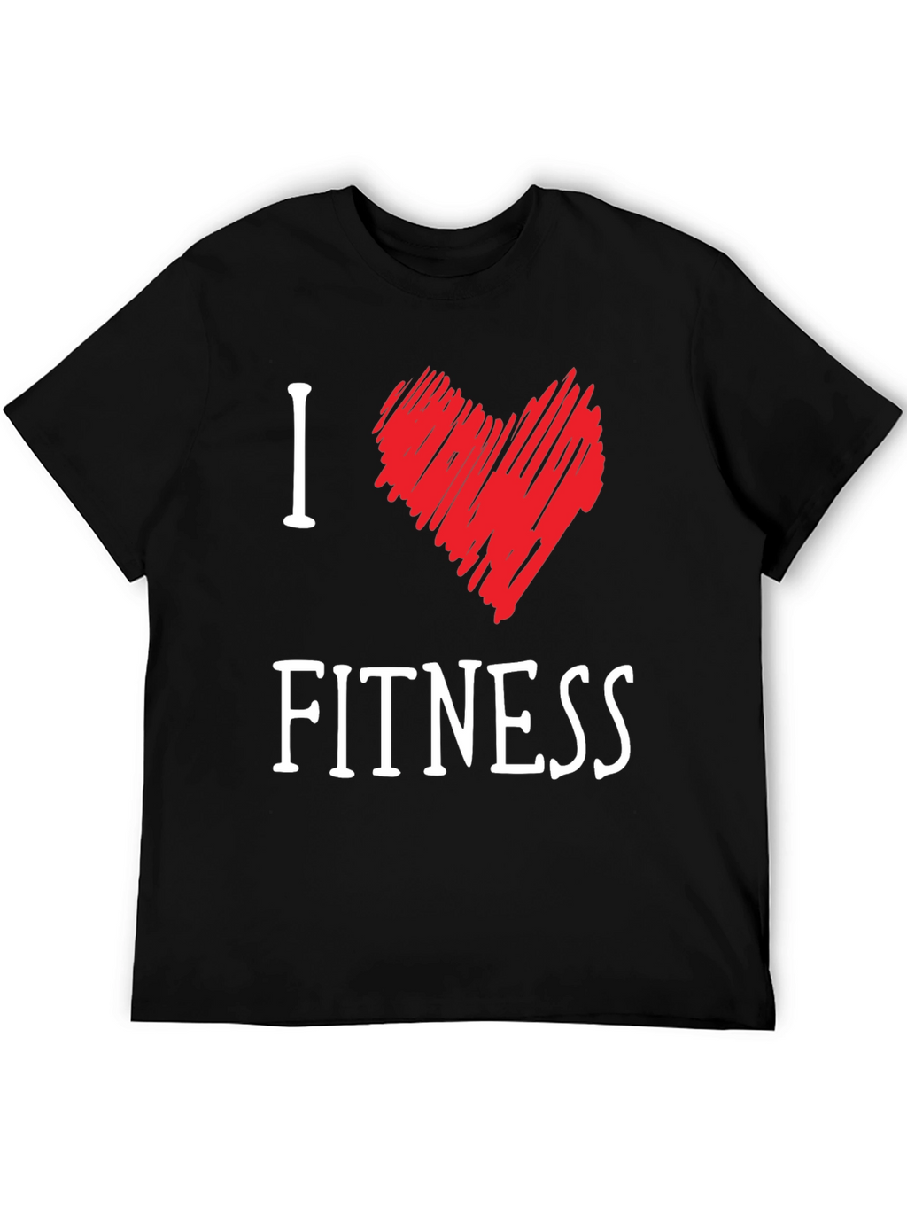 I Love Fitness Graphic Tee