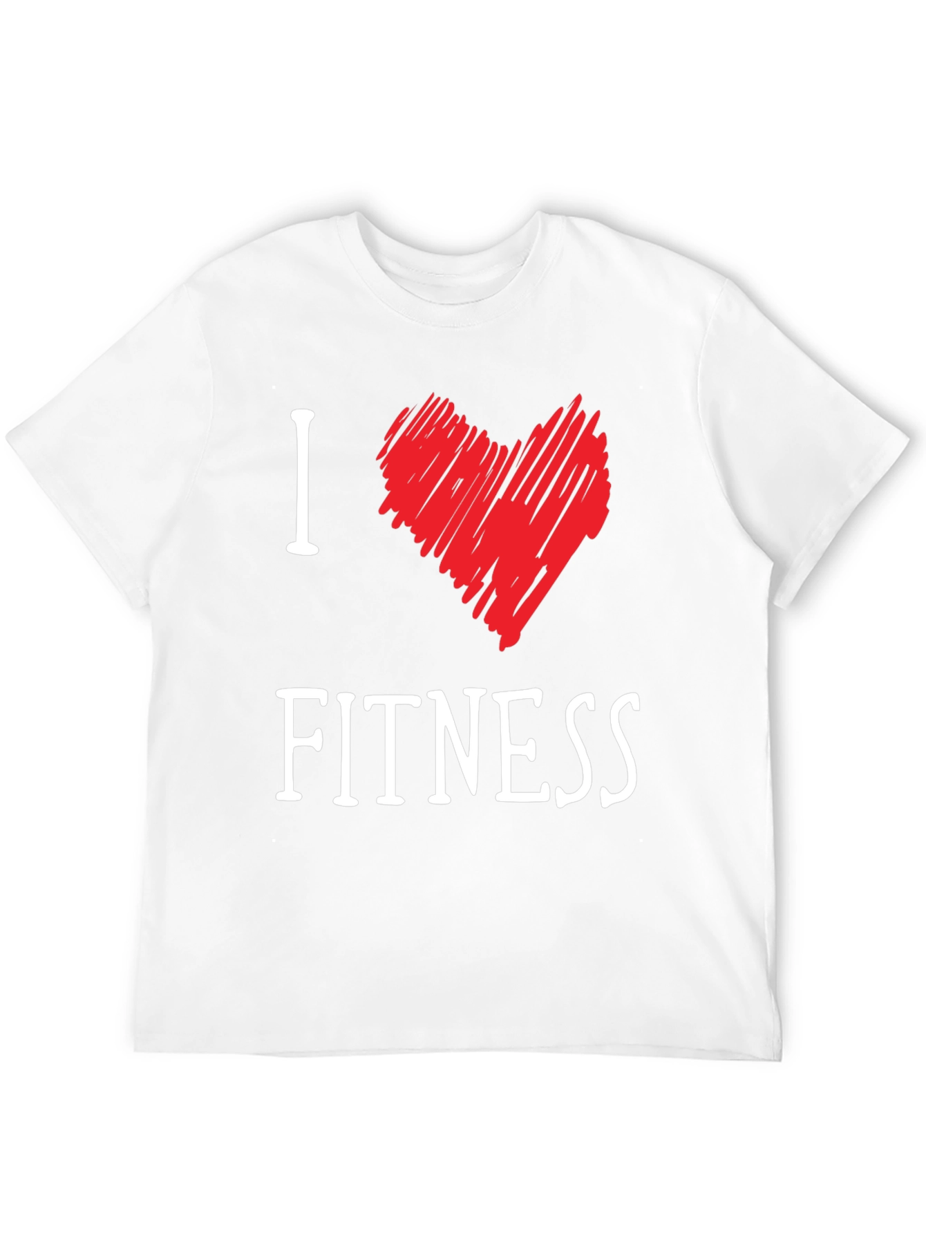 I Love Fitness Graphic Tee