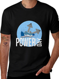 Power Day Black T-Shirt