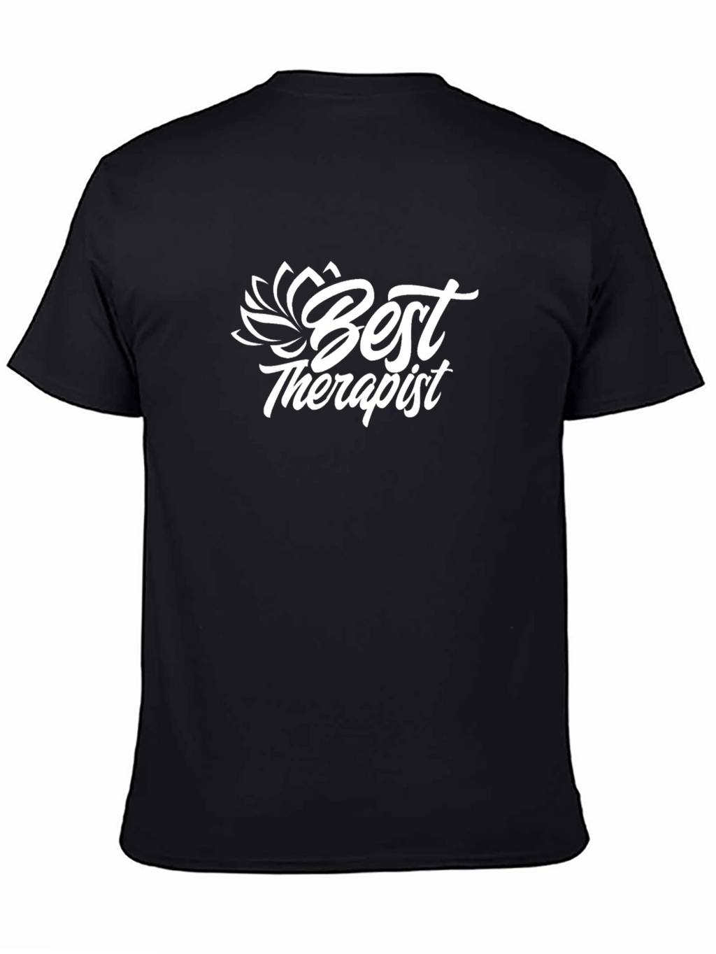Best Therapist T-Shirt - Lotus Design