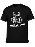Unique Graphic Tee - Funny Cartoon Character Print